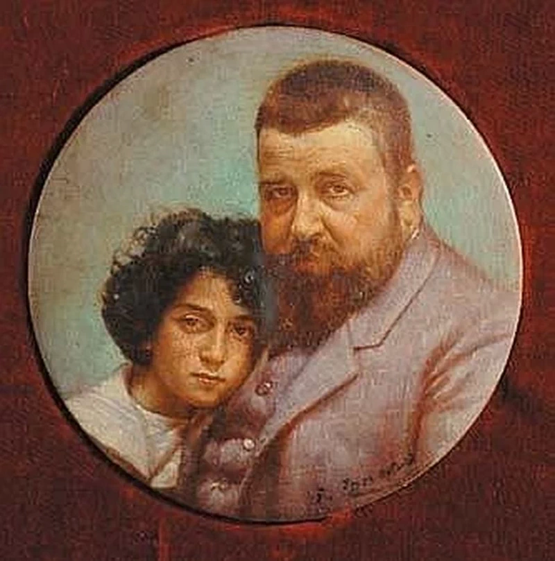 Ritratto di padre e figlio